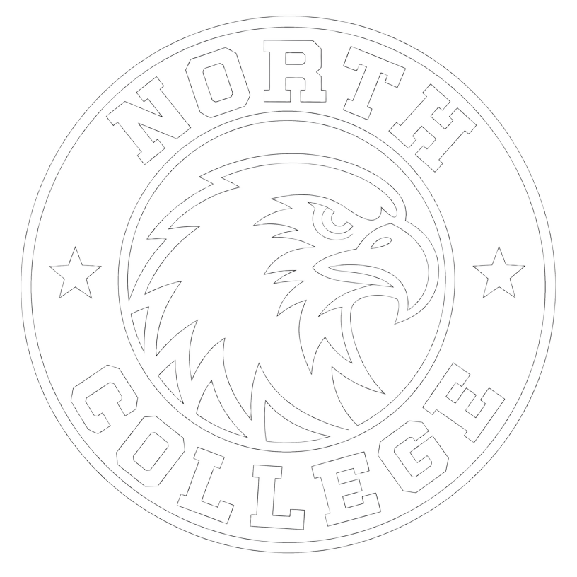 College athletics program emblem